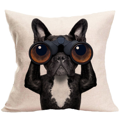 Juliette – Decoratieve Kussenhoes met Dierenpatroon