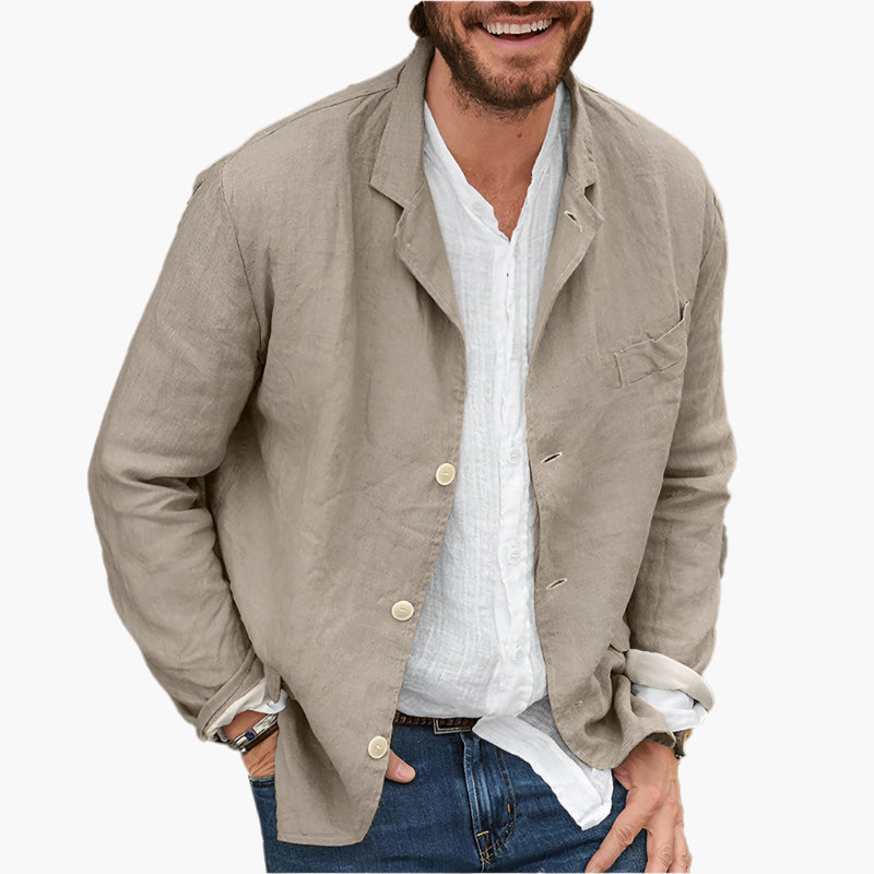 Men's Casual Modern Blazer – Relaxed Fit, Versatile Everyday Jacket