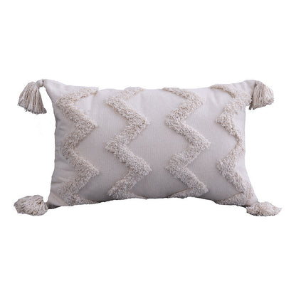Orion – Tufted Kussenhoes van Katoen en Linnen