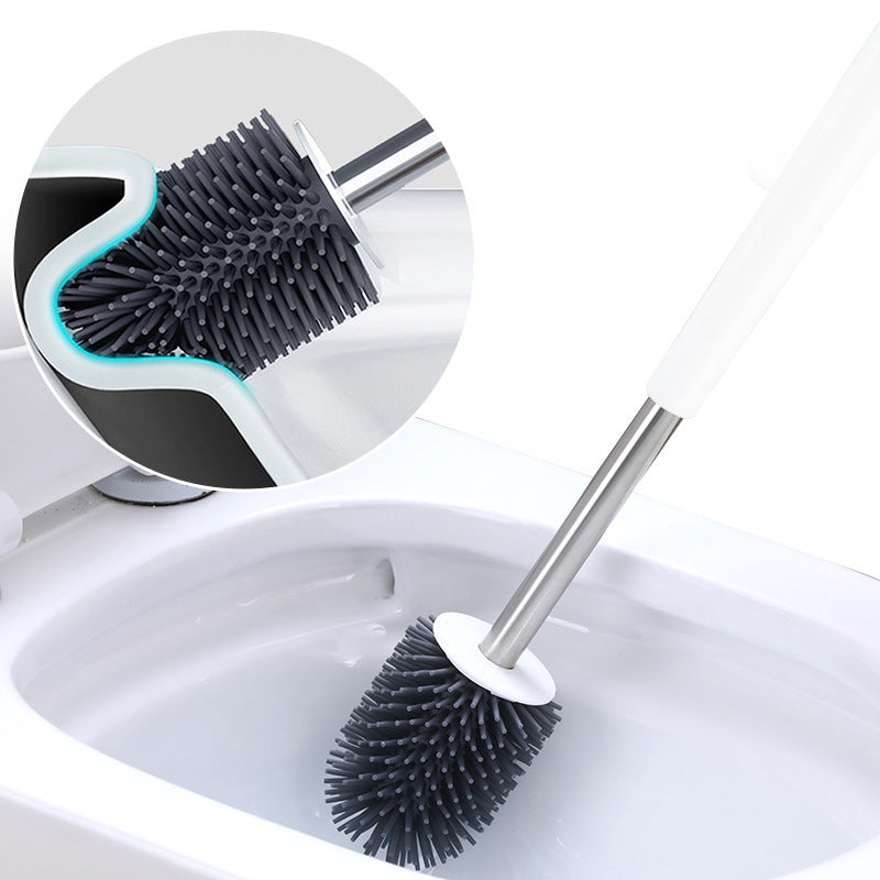 Haven – Draagbare ToileBorstel met Zachte Haren