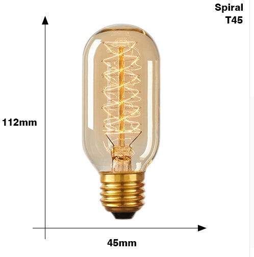 Lysandra – Retro Edison G95 G125 Glühlampe met Filament