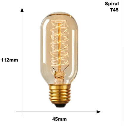 Lysandra – Retro Edison G95 G125 Glühlampe met Filament