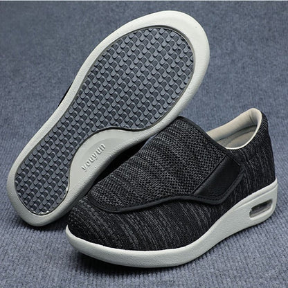 Men's Orthopedic Wide Slip-On Shoes for Diabetics – Comfort Walking Footwear