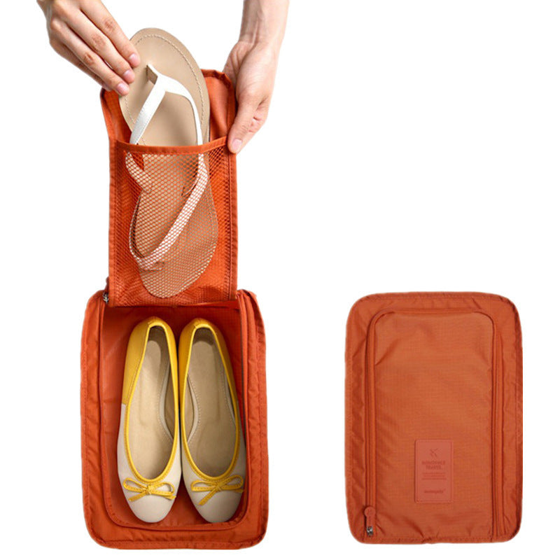 Cosmo – Waterdichte Nylon Reistas Organizer met Schoenenvak in 6 Kleuren