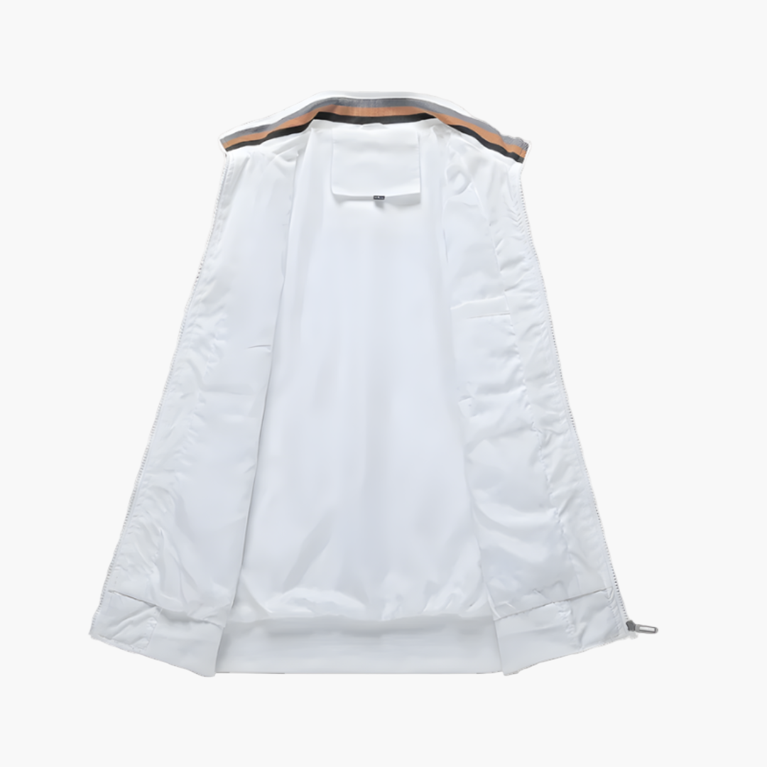 Men's Lightweight Golf Windbreaker Jacket – Athletic Water-Resistant Style for Golf & Outdoor