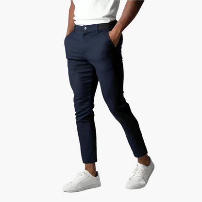 Men's Slim Fit Chinos – Versatile Modern Style for Work and Casual Wear