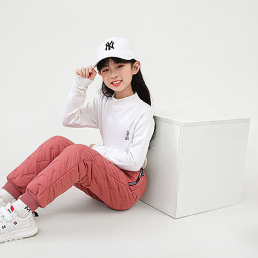 Children's Outdoor Winter Snow Pants Warm Windproof Water-Resistant – Active Play & Skiing