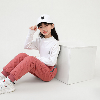 Children's Outdoor Winter Snow Pants Warm Windproof Water-Resistant – Active Play & Skiing