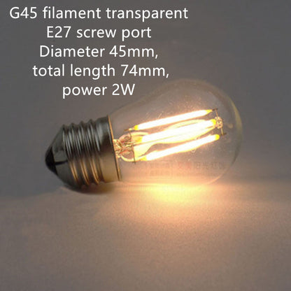 Lysandra – Retro Edison G95 G125 Glühlampe met Filament