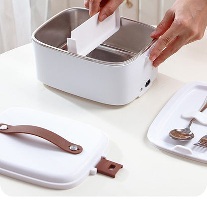 Mistral – RVS Verwarmde Lunchbox voor in de Auto