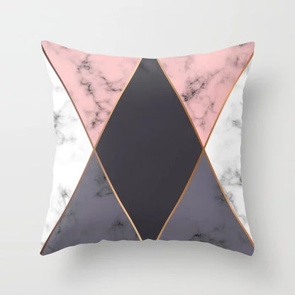 Valencia – Decoratieve Kussenhoes met Geometrisch Abstract Patroon
