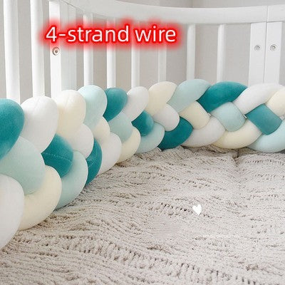 Aurora – Gebreide Crib Bumpers Kussen voor Babybed