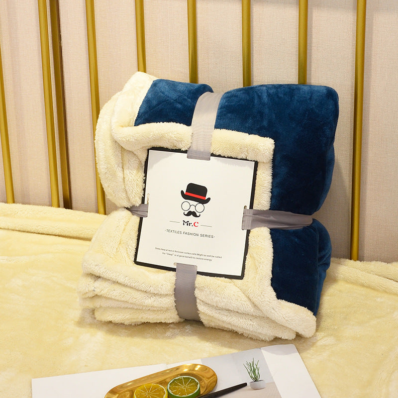 Marcella – Pluche Flanellen Deken voor Sofa en Bed