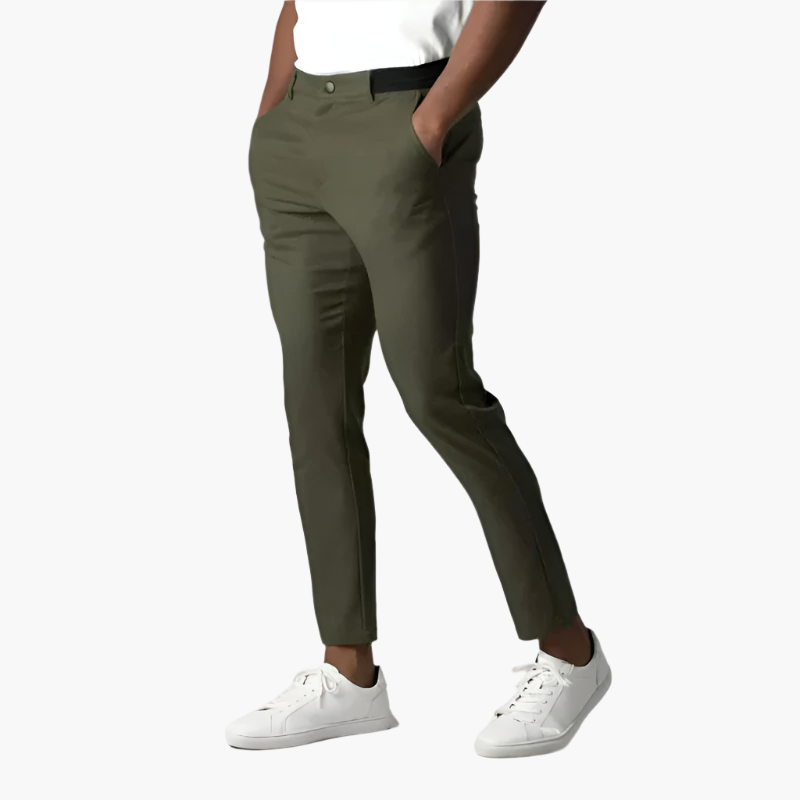 Men's Slim Fit Chinos – Versatile Modern Style for Work and Casual Wear