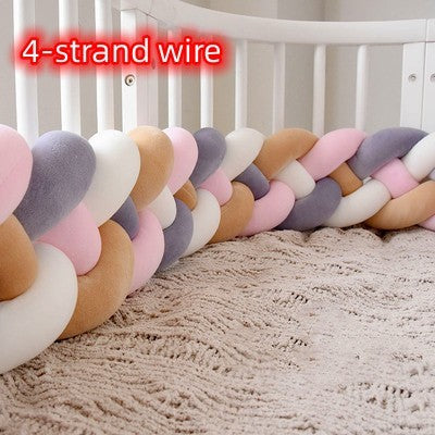 Aurora – Gebreide Crib Bumpers Kussen voor Babybed