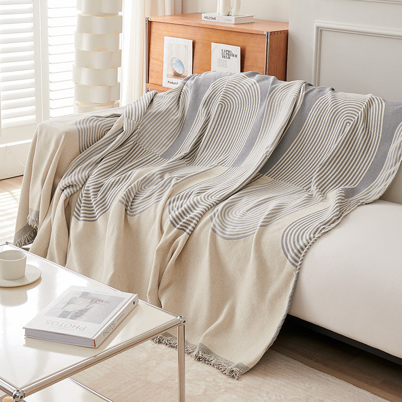 Anneliese – All-in-One Universele Bankhoes van Chenille