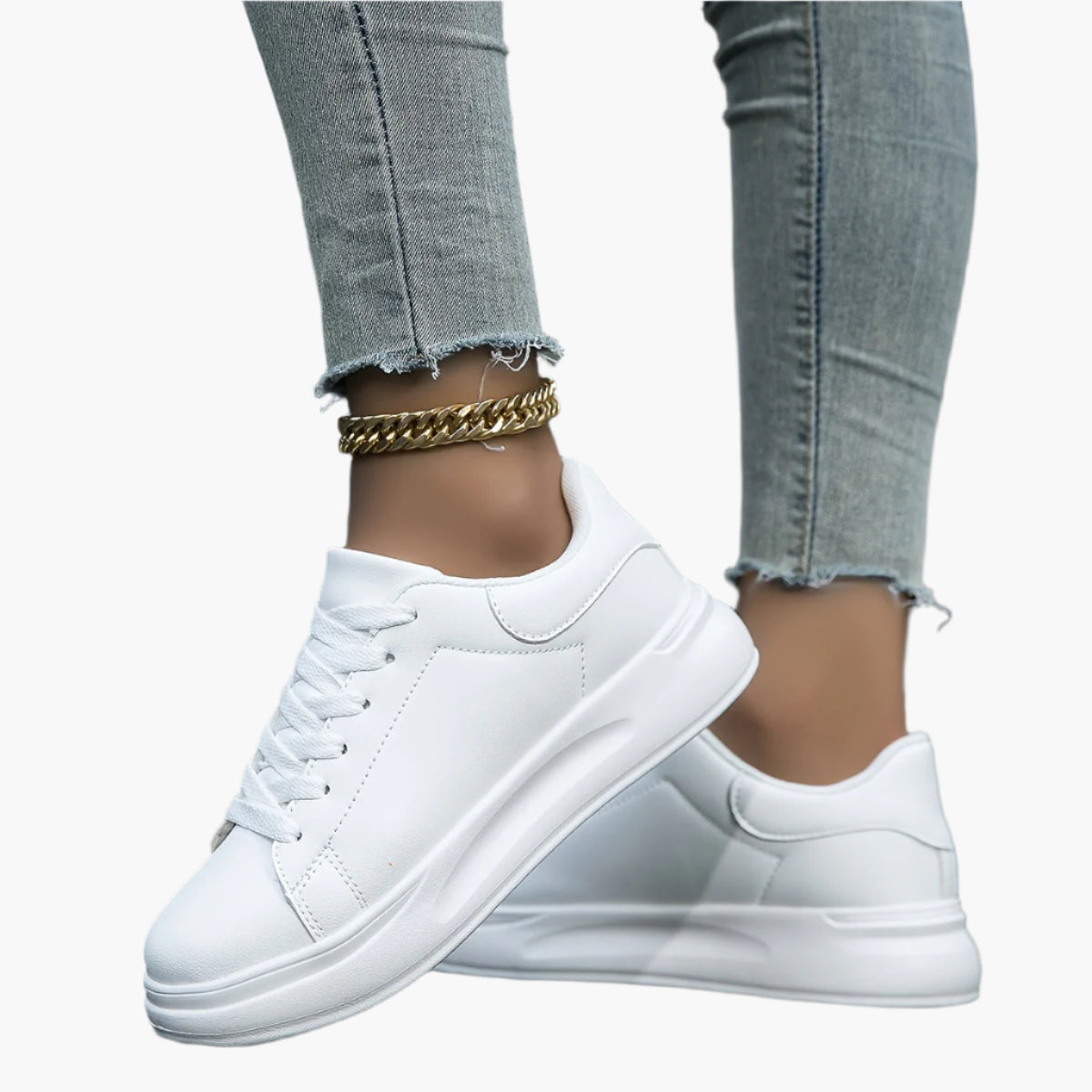 Women's Orthopedic Casual Sneakers - Comfort Walking Fashion Shoes