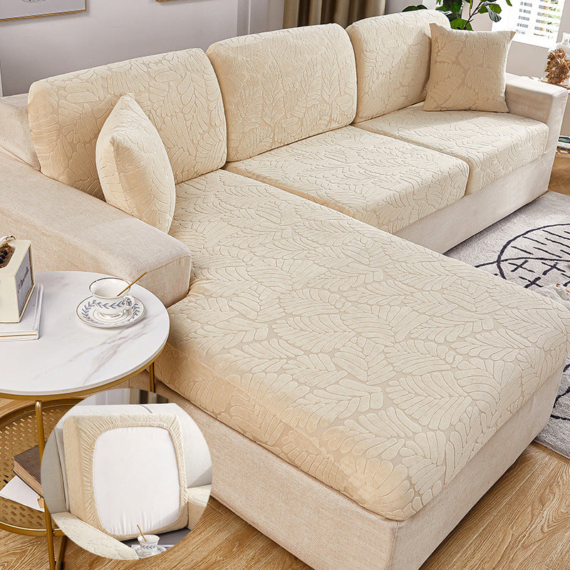 Isolde – Stretch Sofa Cover in Effen Kleur