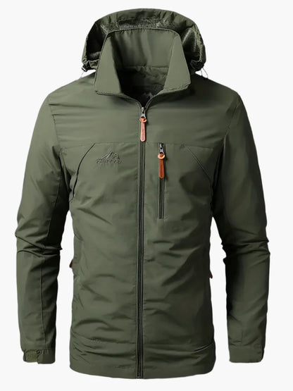 Men's Outdoor Waterproof Windproof Adventure Jacket - Hiking & Trekking Style