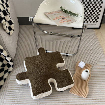 Cassian – Creatief Puzzlevormig Kussen voor Woonkamerdecoratie
