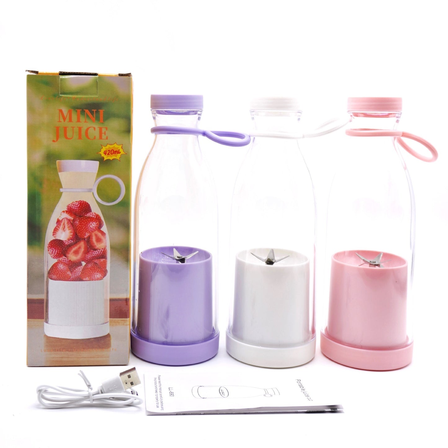 Elowen – Elektrische USB Wijnfles Juicer met 6-blad Snijkop