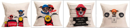 Juliette – Decoratieve Kussenhoes met Dierenpatroon