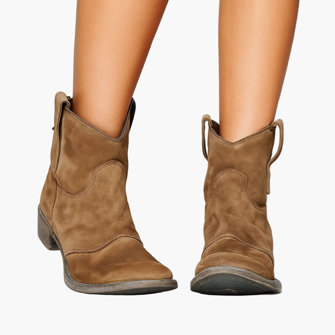 Women's Western Ankle Boots – Casual Everyday Style
