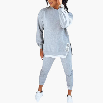 Women's Relaxed Fit Loungewear Set – Casual Everyday 2-Piece Outfit