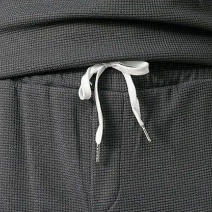 Men's Modern Relaxed Fit Jogging Set – Casual Sweatshirt & Jogger Pants Lounge Outfit