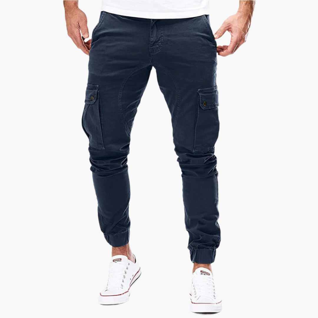 Men's Modern Slim Fit Cargo Jogger Pants for Urban and Outdoor Adventure