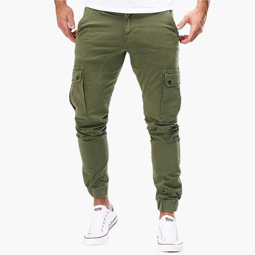 Men's Modern Slim Fit Cargo Jogger Pants for Urban and Outdoor Adventure