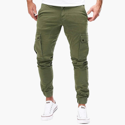 Men's Modern Slim Fit Cargo Jogger Pants for Urban and Outdoor Adventure