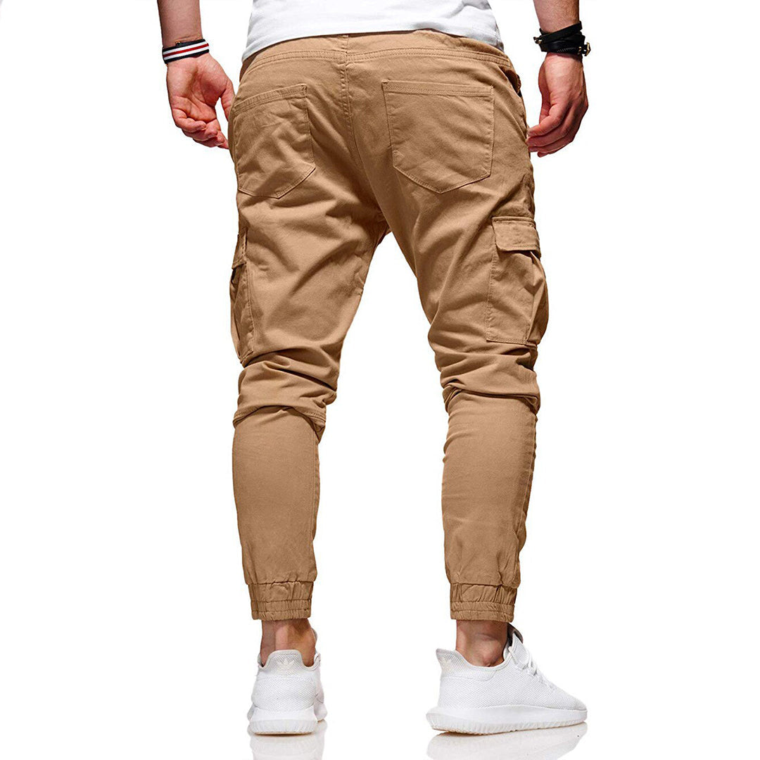 Men's Modern Slim Fit Cargo Jogger Pants for Urban and Outdoor Adventure