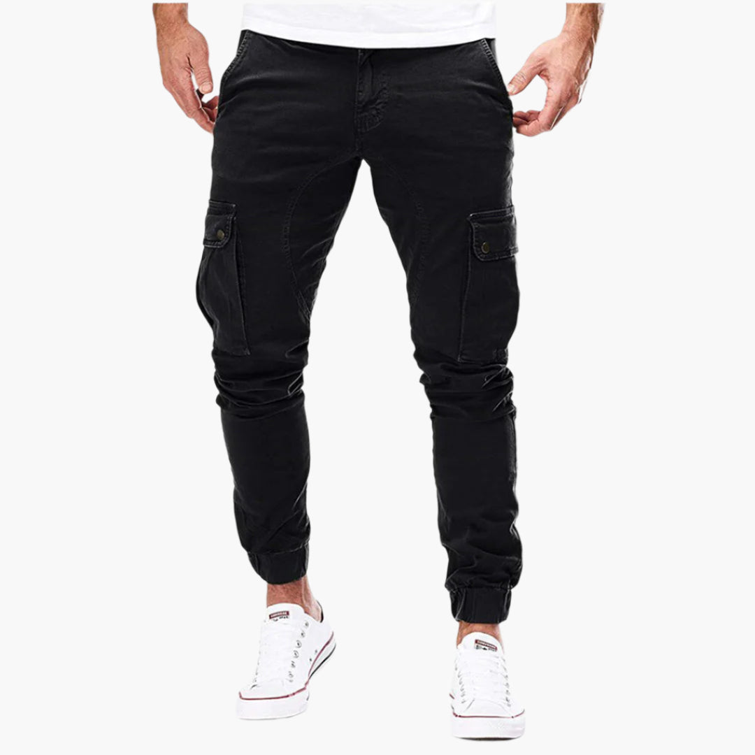 Men's Modern Slim Fit Cargo Jogger Pants for Urban and Outdoor Adventure