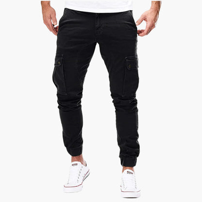 Men's Modern Slim Fit Cargo Jogger Pants for Urban and Outdoor Adventure