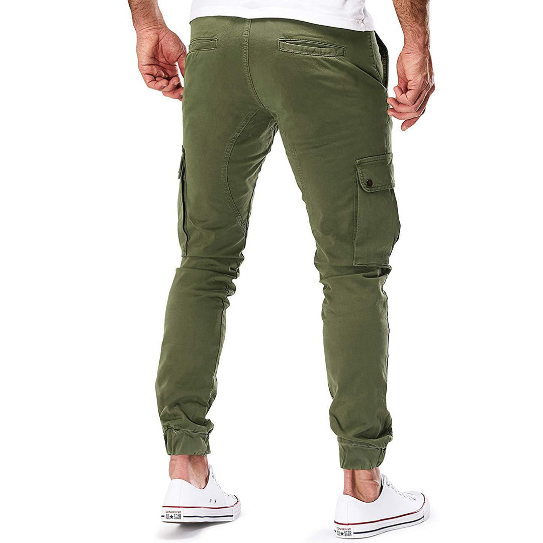 Men's Modern Slim Fit Cargo Jogger Pants for Urban and Outdoor Adventure
