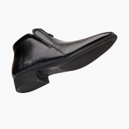 Men's Retro Dress Ankle Boots Stylish High-Top Formal Footwear