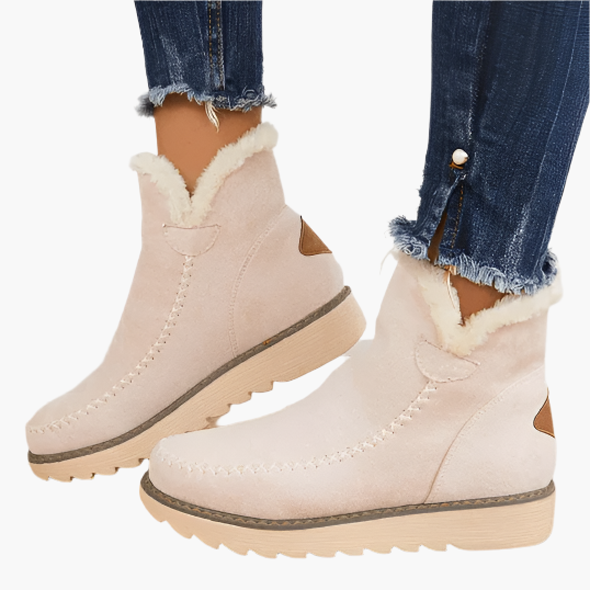 Women's Winter Ankle Snow Boots Warm Comfort Non-Slip Casual Footwear