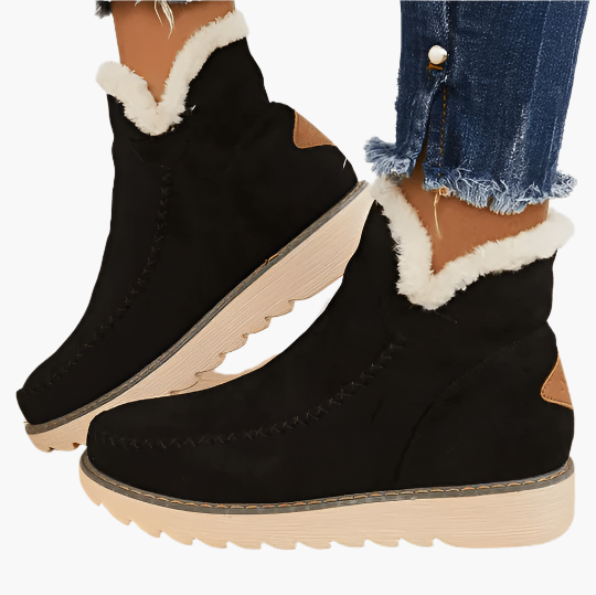 Women's Winter Ankle Snow Boots Warm Comfort Non-Slip Casual Footwear