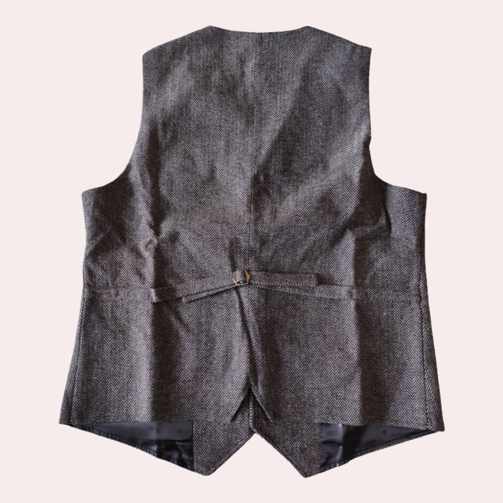 Men's Classic Tailored Vest – Versatile Smart Casual Waistcoat for Effortless Style