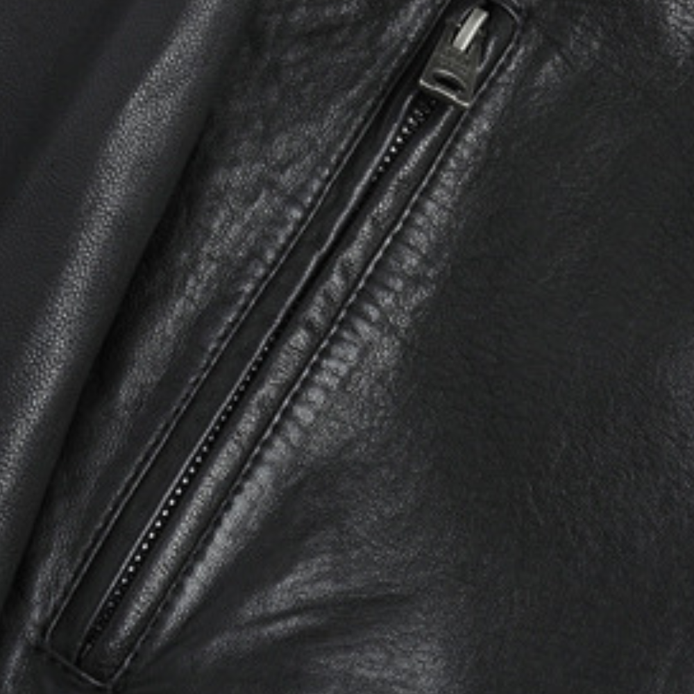 Men's Classic Biker Jacket for Versatile Everyday Style