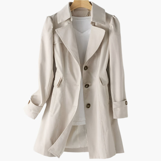 Women's Classic Versatile Trench Coat – Elegant Business & Casual Outerwear