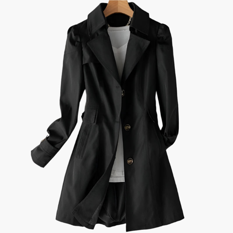 Women's Classic Versatile Trench Coat – Elegant Business & Casual Outerwear