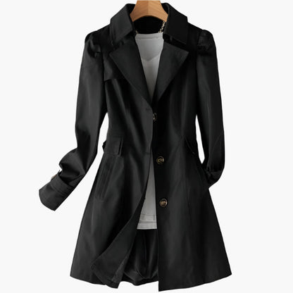 Women's Classic Versatile Trench Coat – Elegant Business & Casual Outerwear