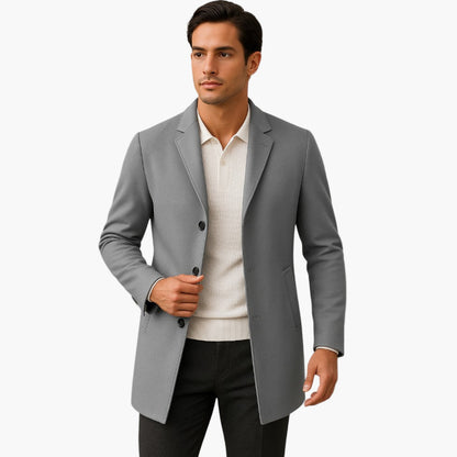 Men's Classic Tailored Spring Jacket for Versatile Everyday Style