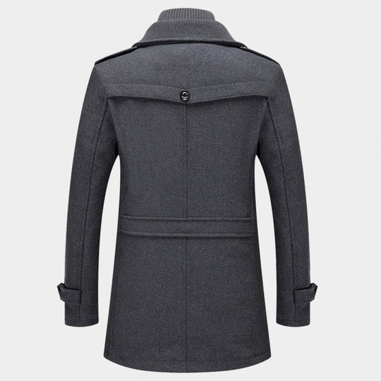 Men's Two-Piece Smart Winter Coat – Versatile Formal & Casual Outerwear