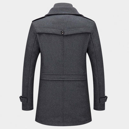Men's Two-Piece Smart Winter Coat – Versatile Formal & Casual Outerwear