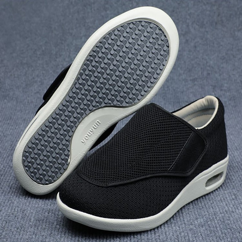 Men's Orthopedic Wide Slip-On Shoes for Diabetics – Comfort Walking Footwear