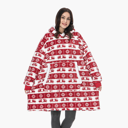 Women's Cozy Oversized Hoodie Blanket for Lounging and Relaxation