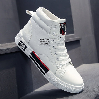 Men's High-Top Fashion Sneakers for Fall and Winter – Trendy Urban Style Shoes